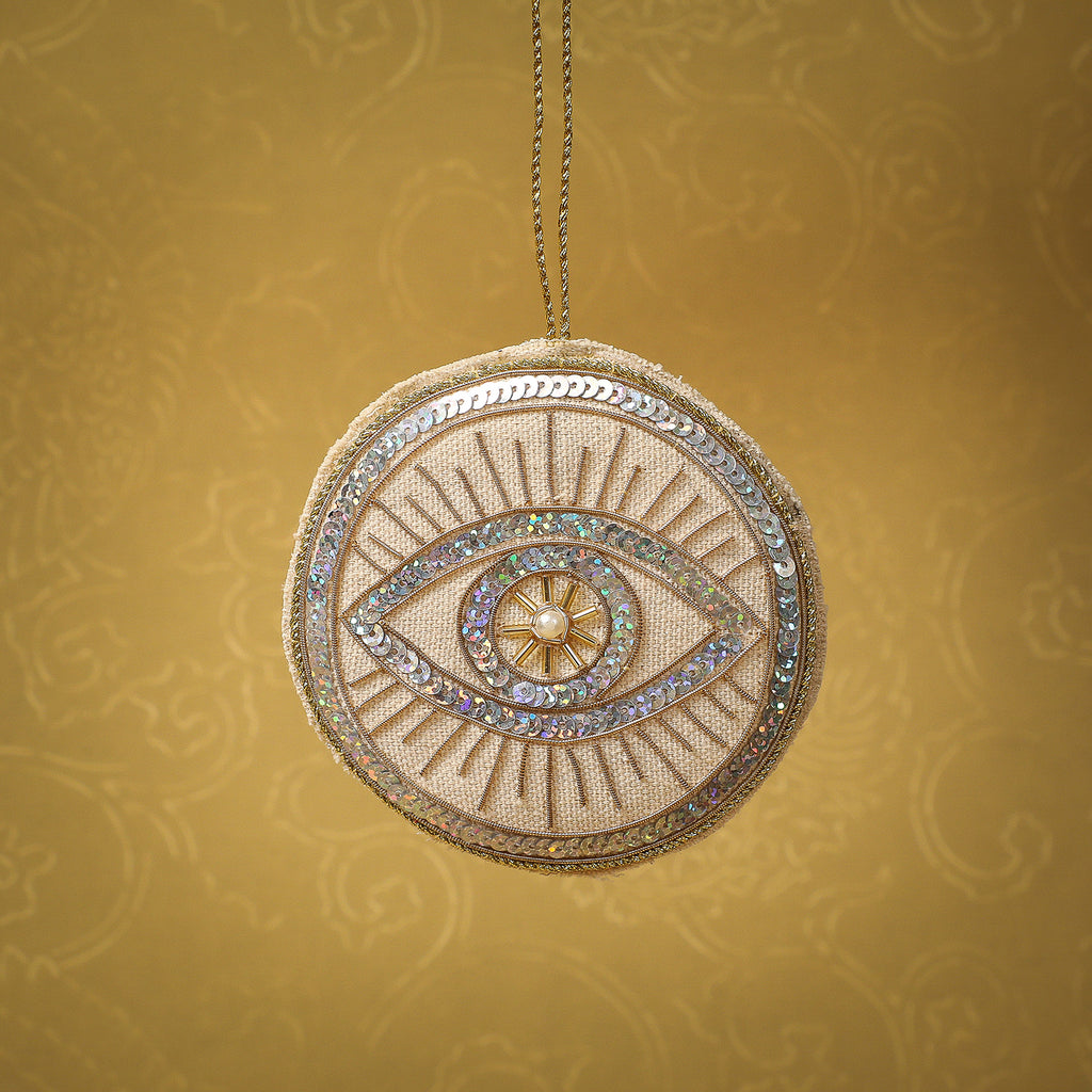 Assorted Beaded & Sequin boho ornaments