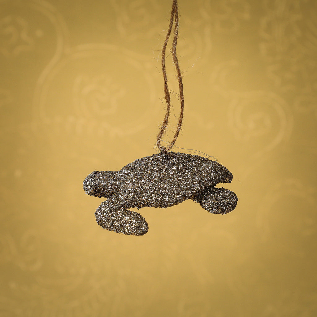Glitter Sea Turtle Ornament