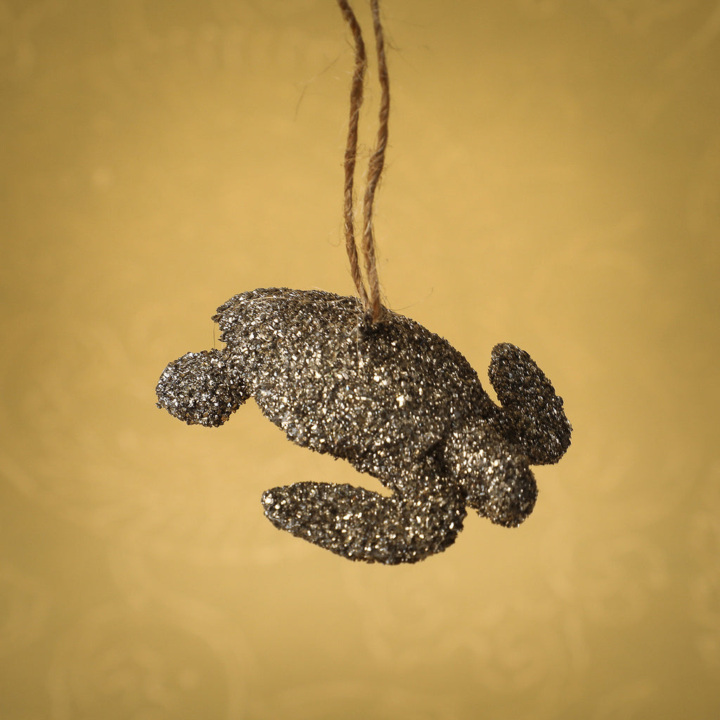 Glitter Sea Turtle Ornament