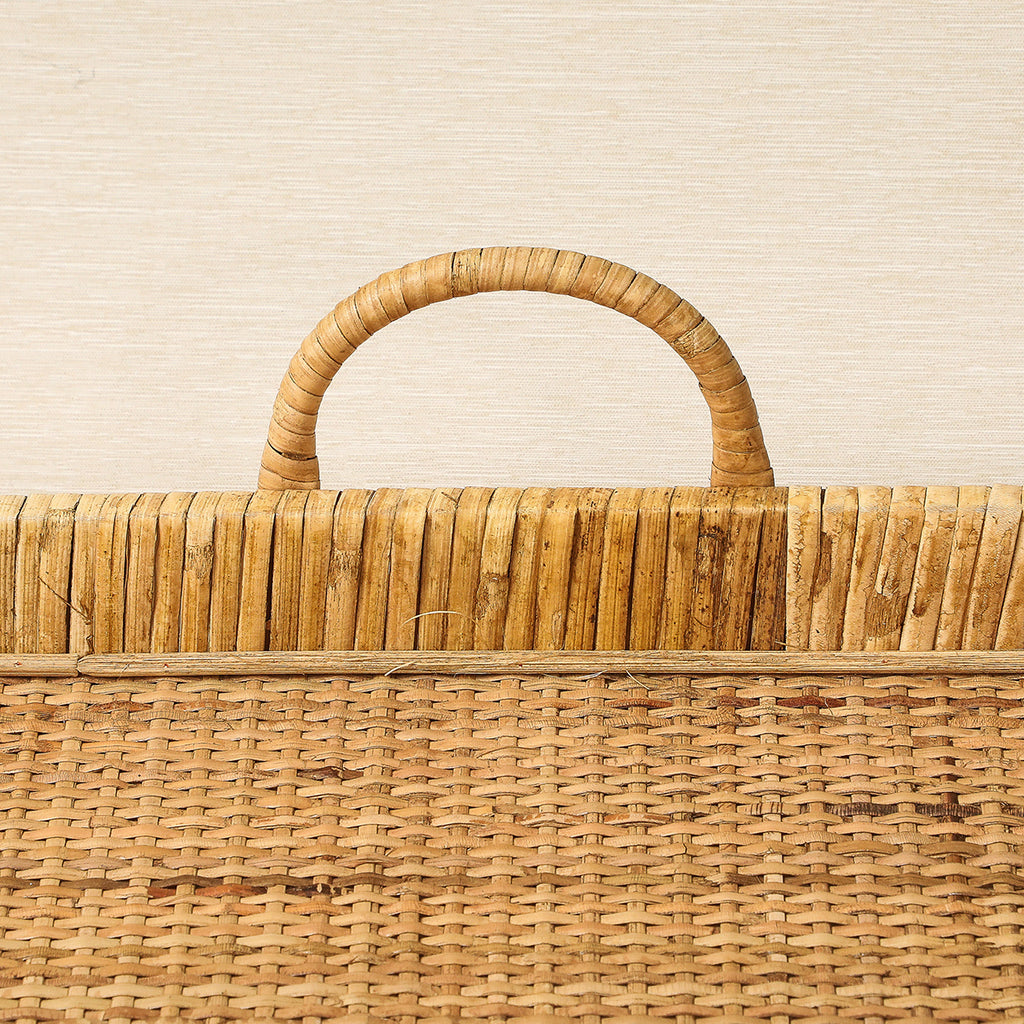 Rectangular Rattan Tray | Copper Beech