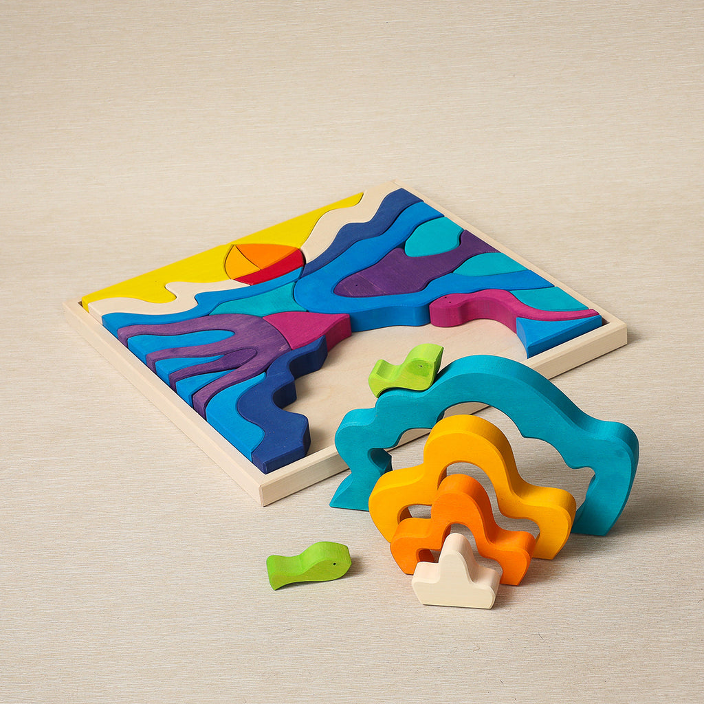 Ocean Building Blocks | Copper Beech
