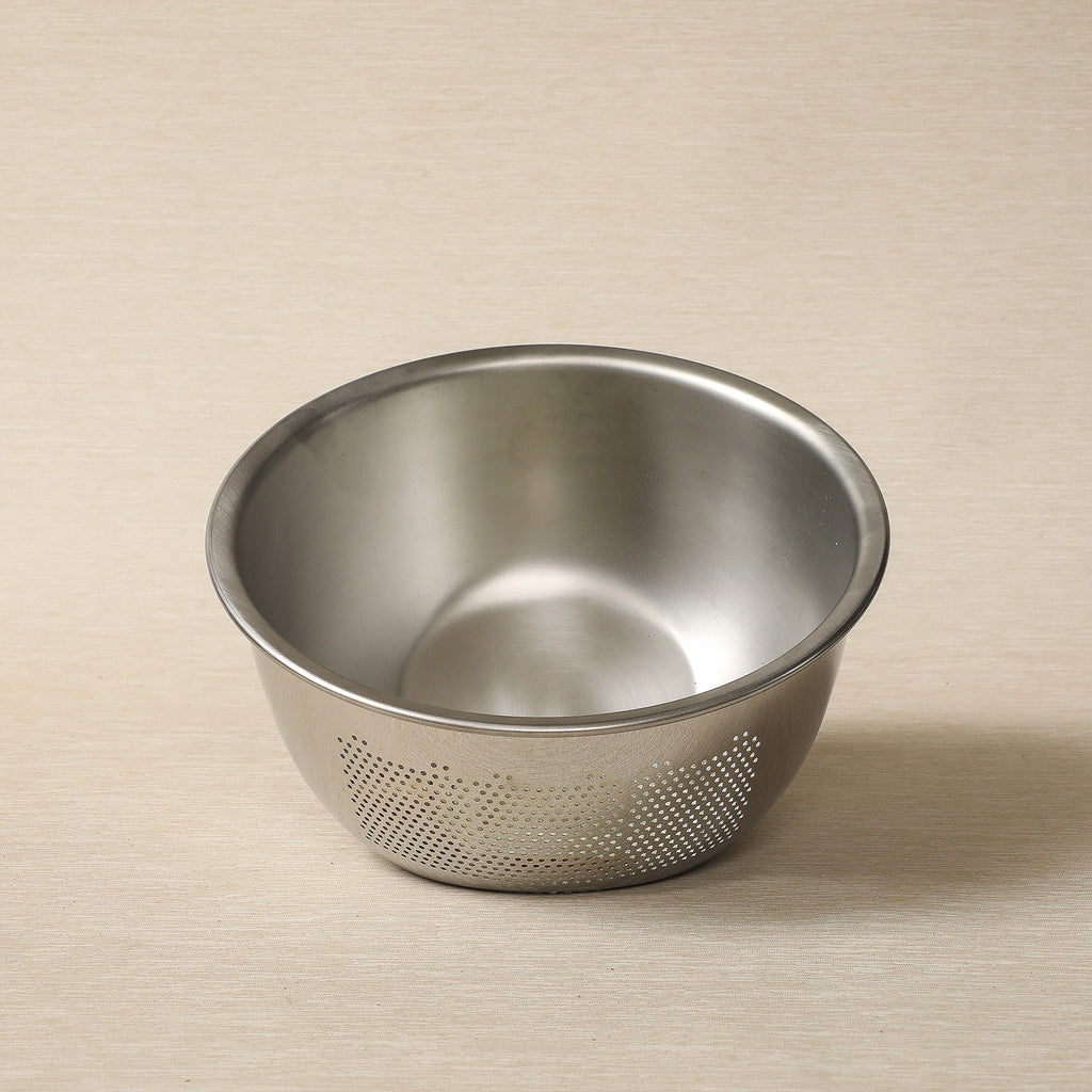 3-way stainless steel rinsing bowl
