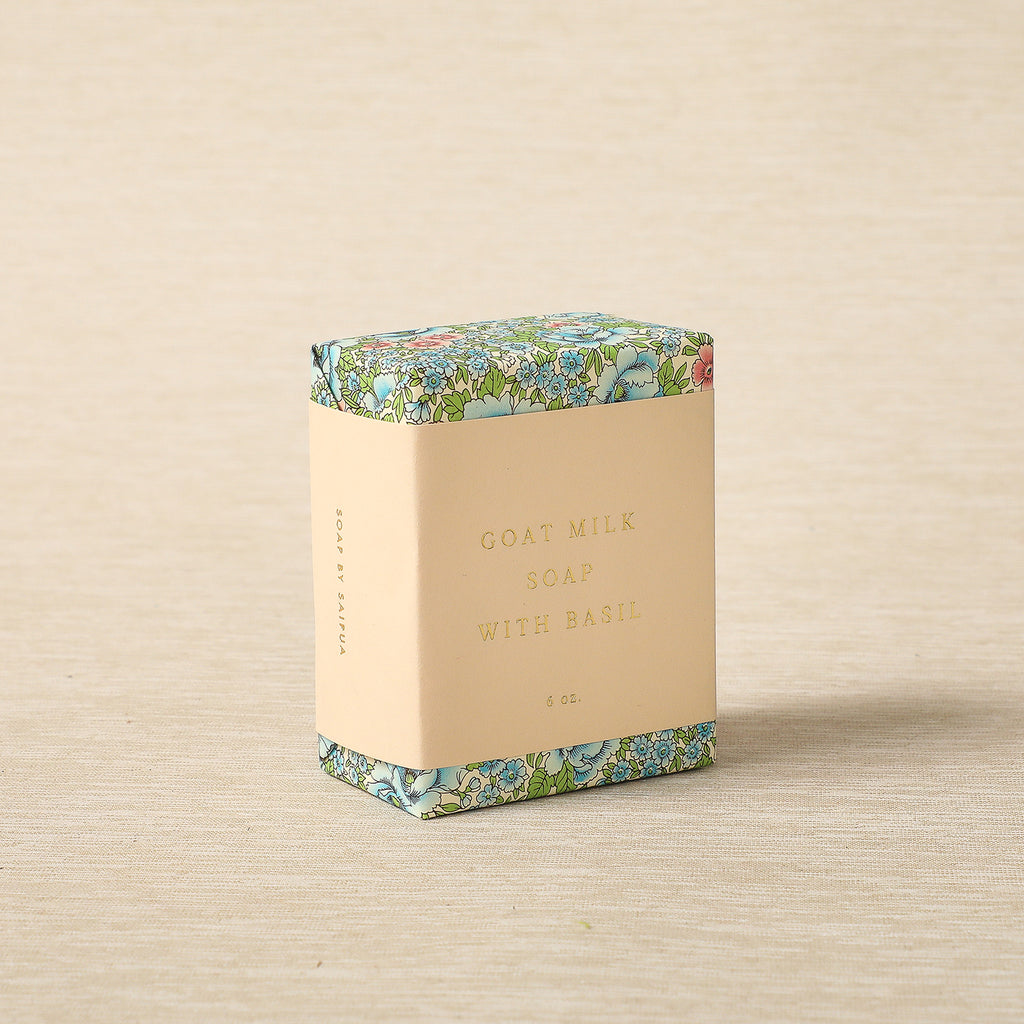 Handmade Goat Milk with Basil Soap