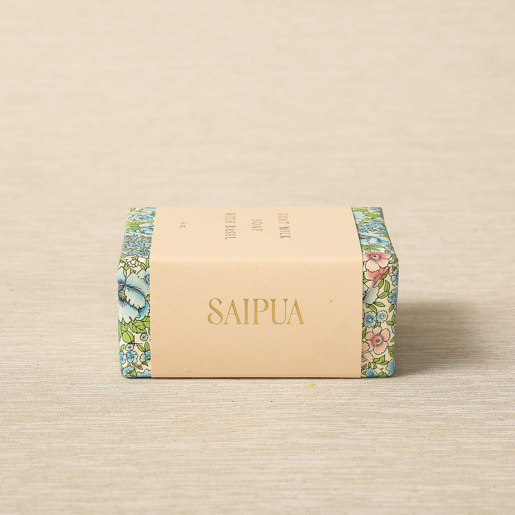 Handmade Goat Milk with Basil Soap