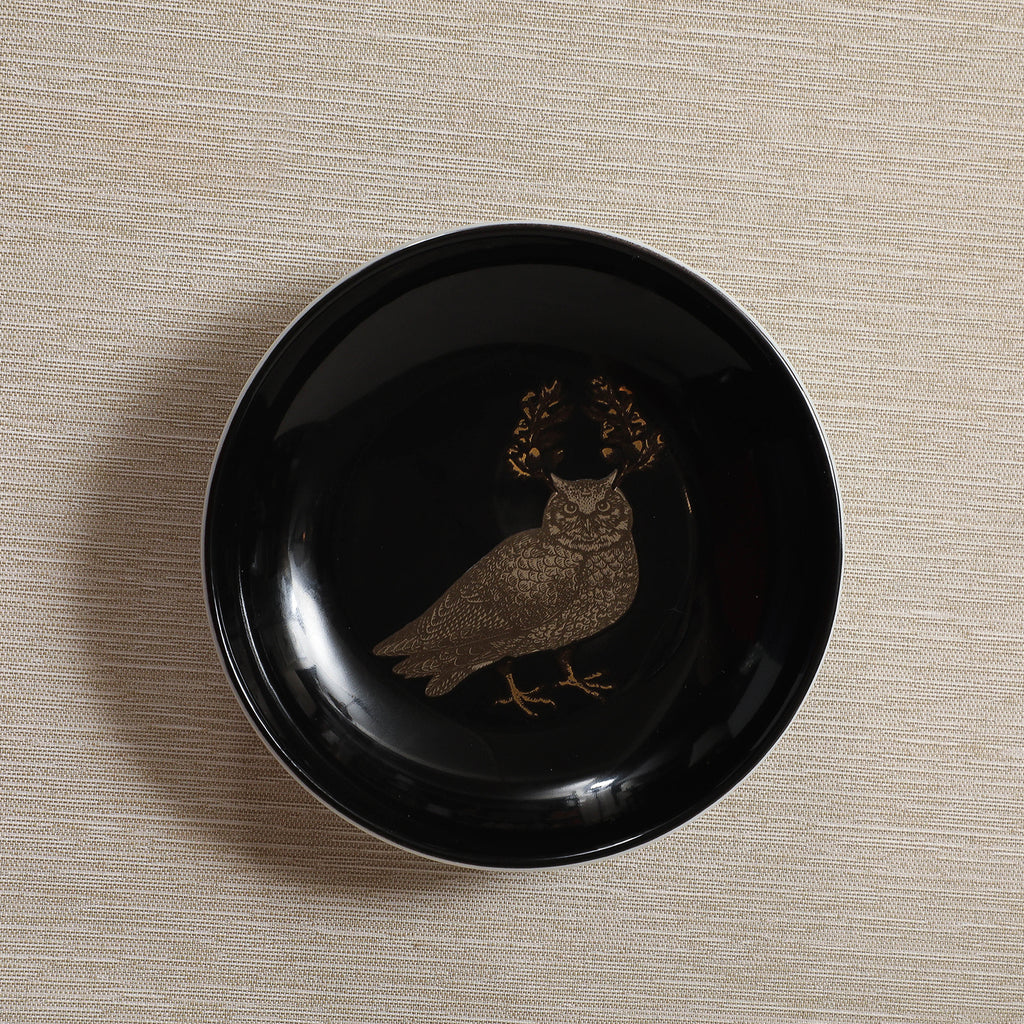 Gold animal motif mini plates