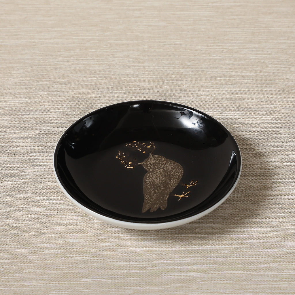 Gold animal motif mini plates