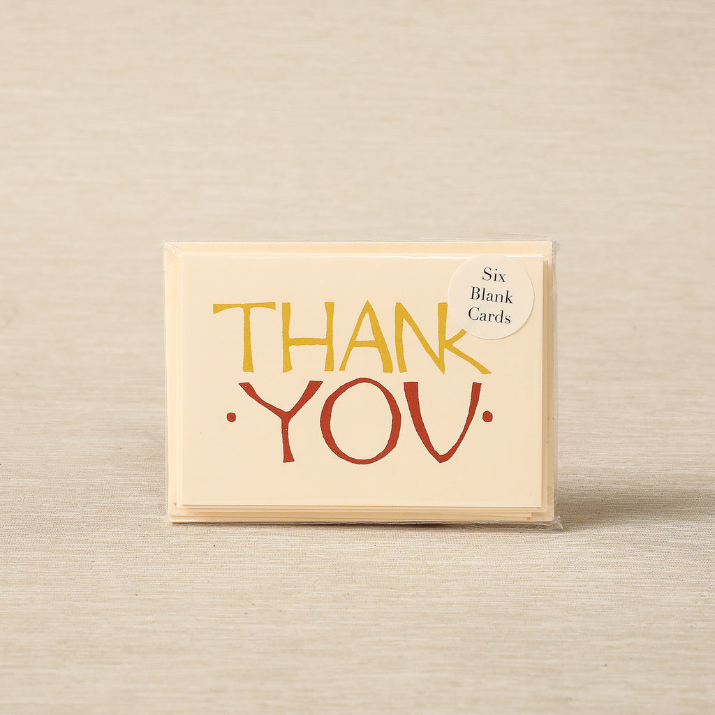 Pack of 6 Kettle's Yard Thank You Cards