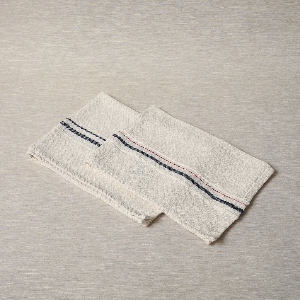 Variegated cotton small guest towel