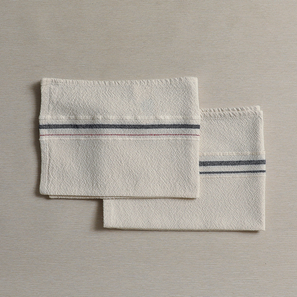 Variegated cotton small guest towel