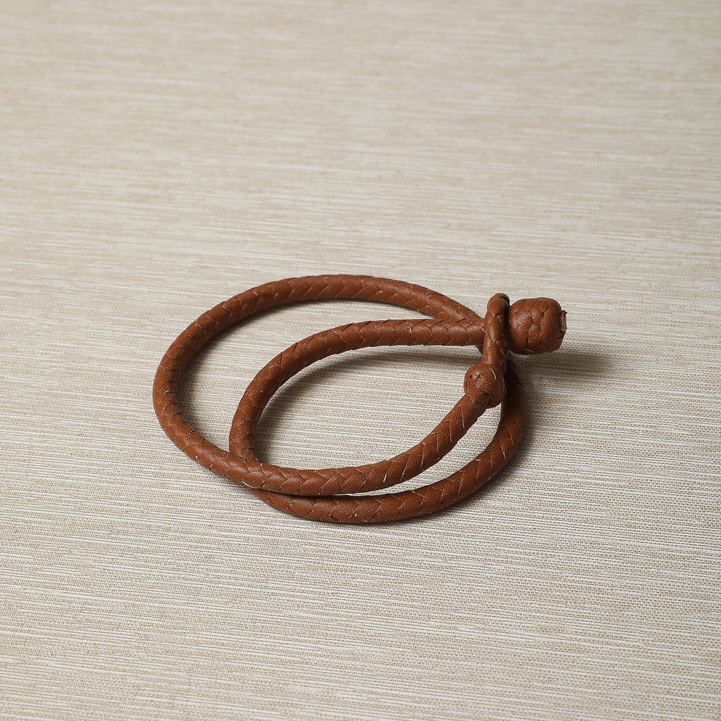 Hand-braided Leather Bracelets