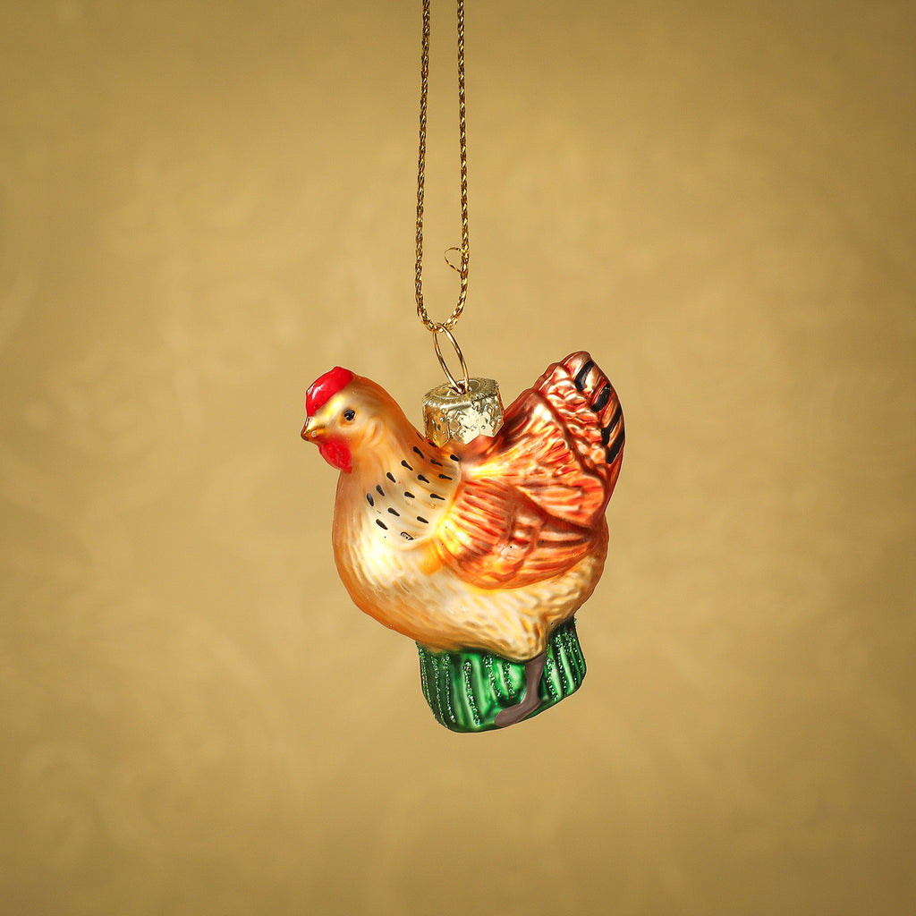 Assorted Farmstead Chicken Ornament