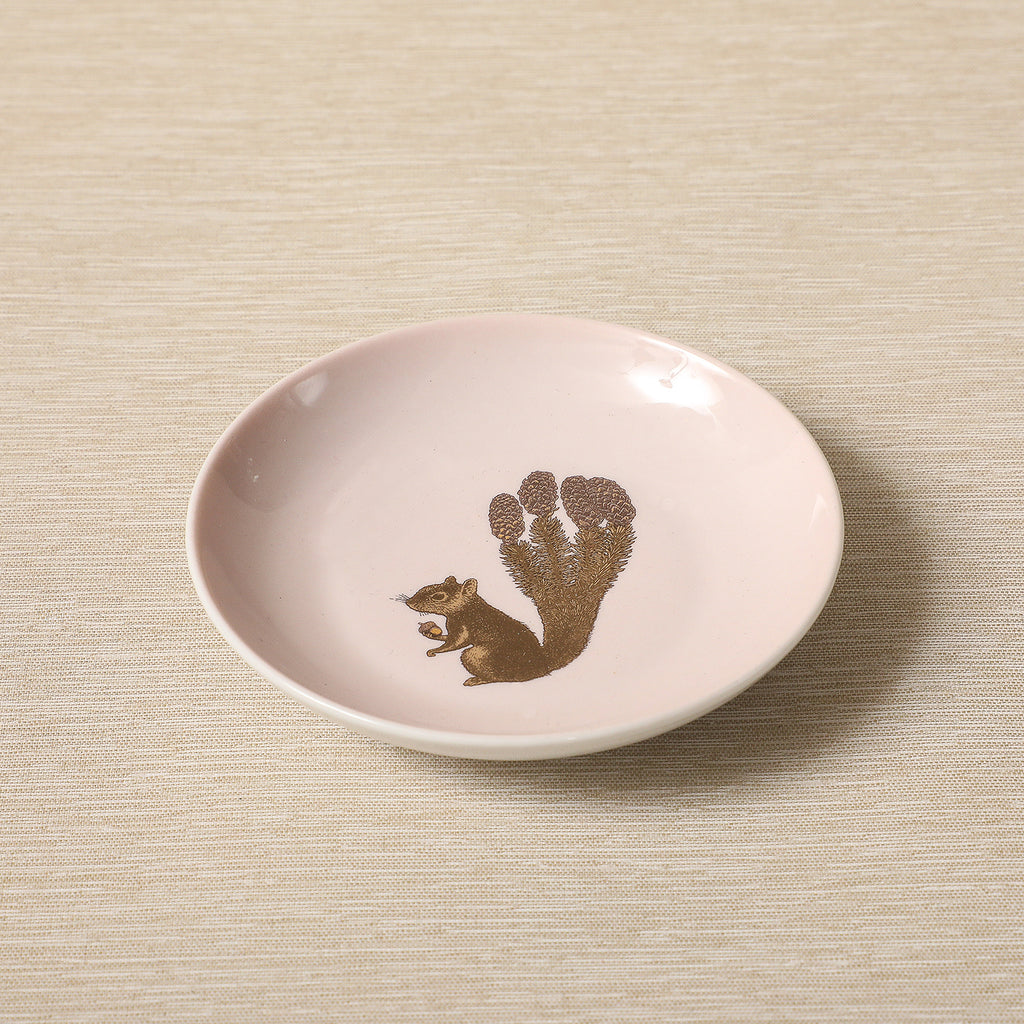Gold animal motif mini plates