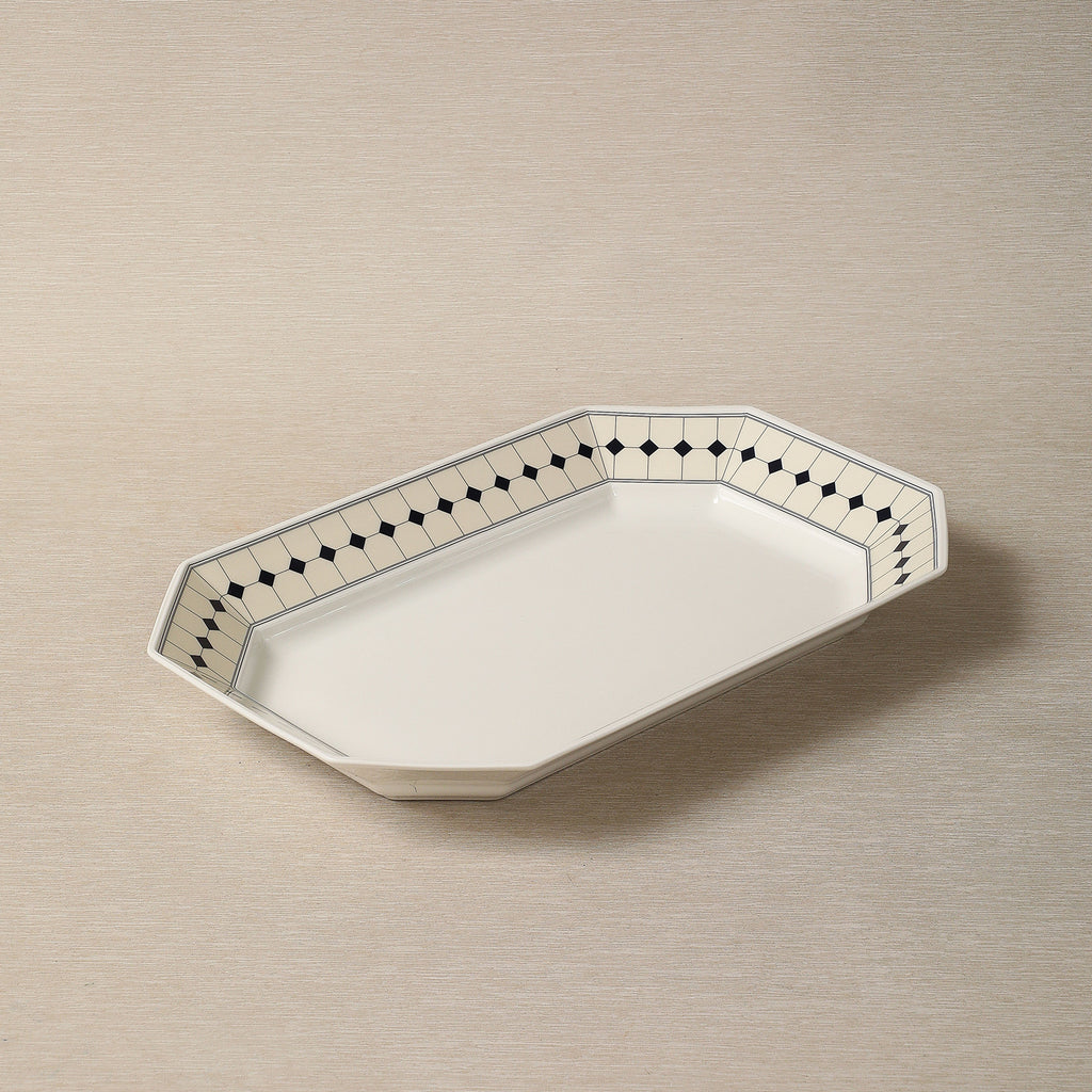 Diamant No.10 Indigo 16" Octagonal Platter