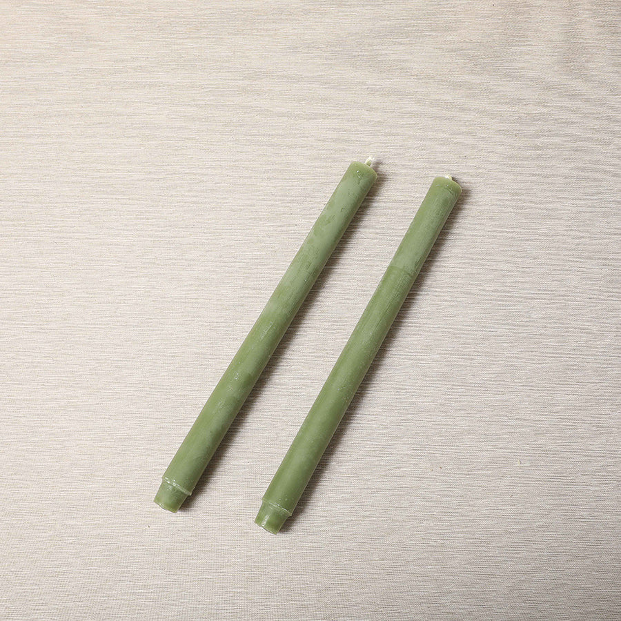 12" Beeswax Church Tapers