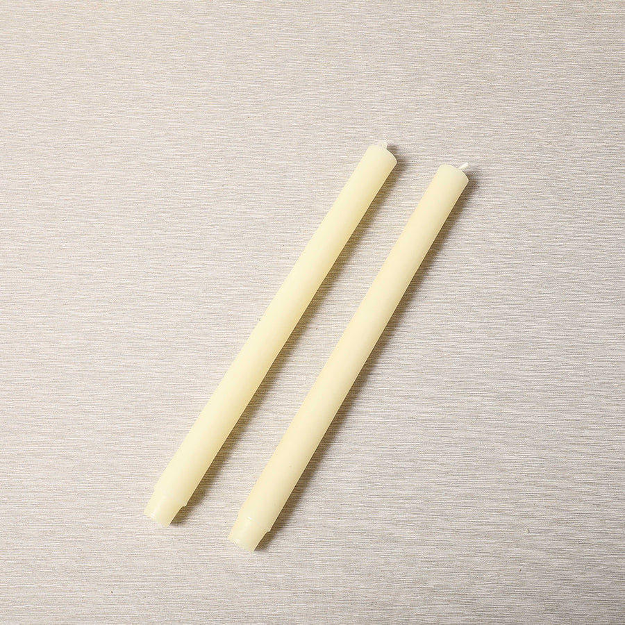 12" Beeswax Church Tapers