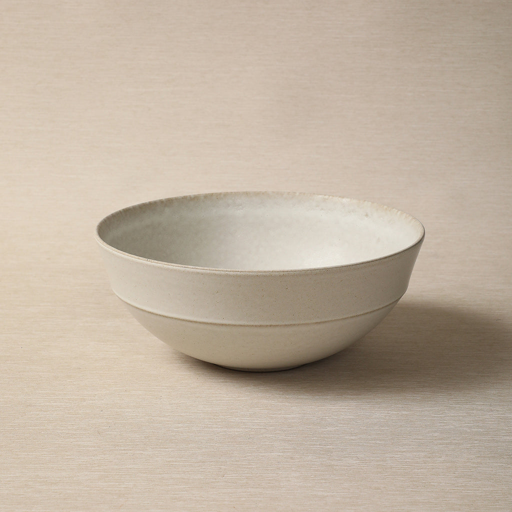 Oat Glazed Deep Serving bowl