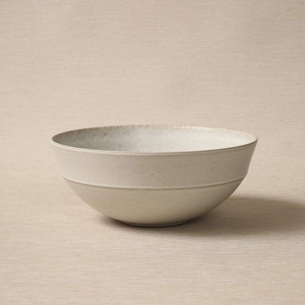 Oat Glazed Deep Serving bowl