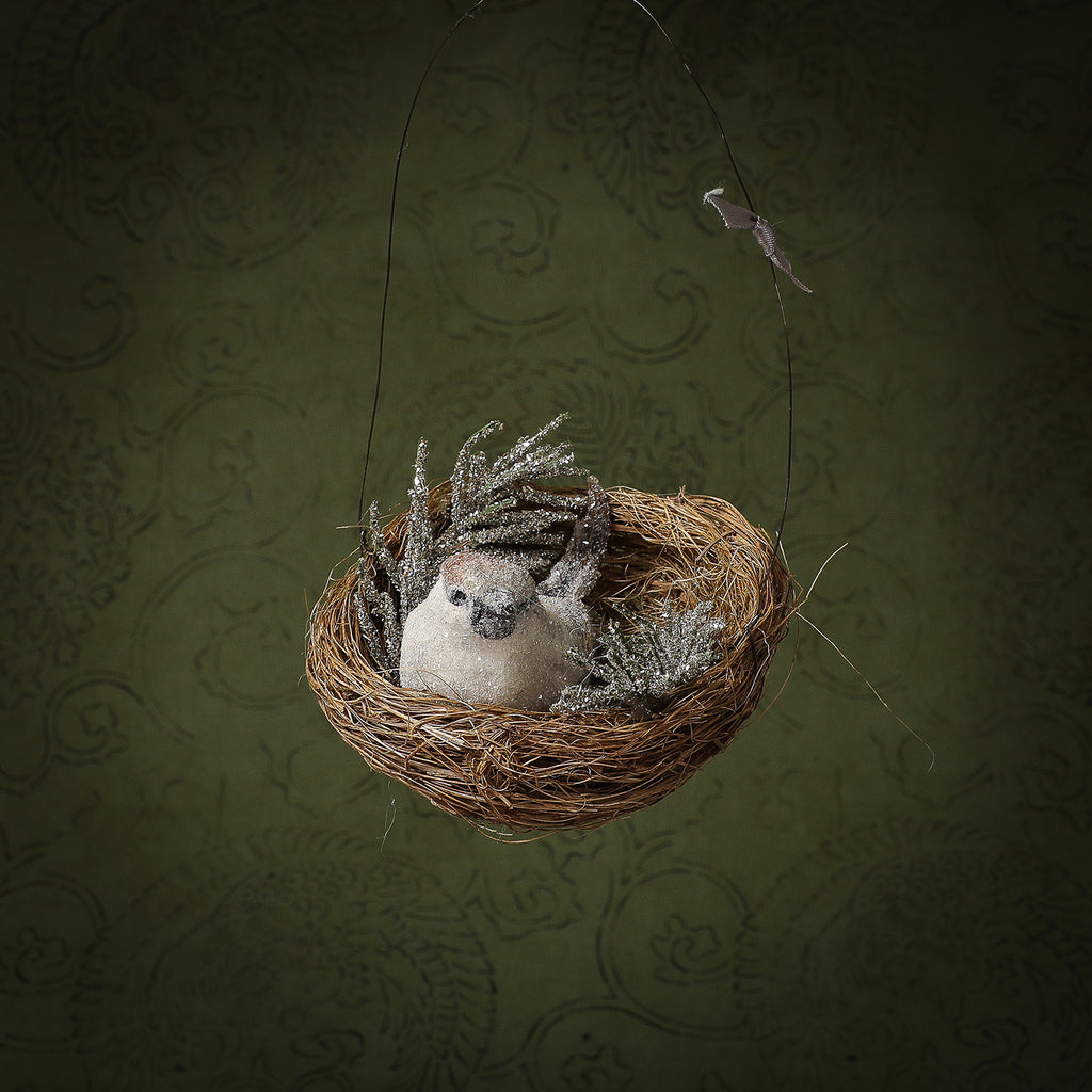 Bird in Nest ornament