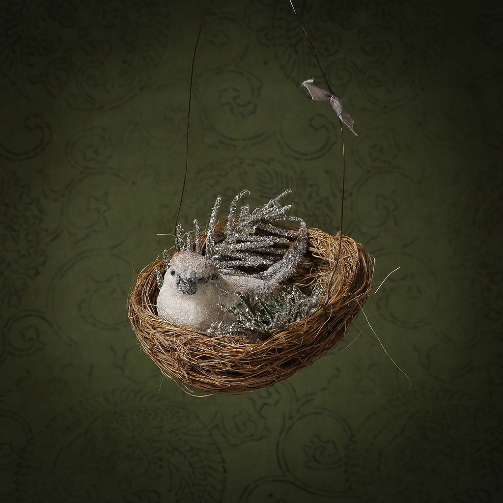 Bird in Nest ornament