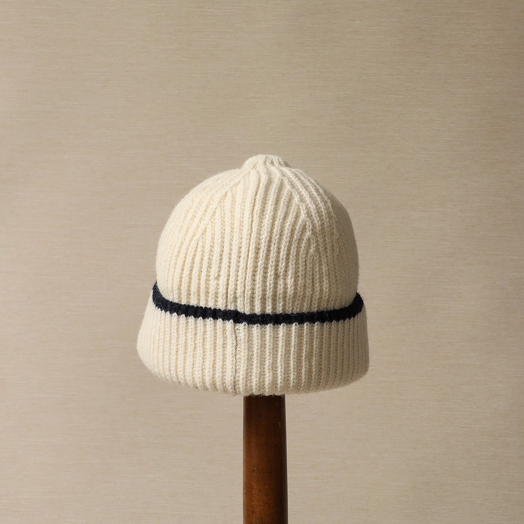 Wool fisherman beanie