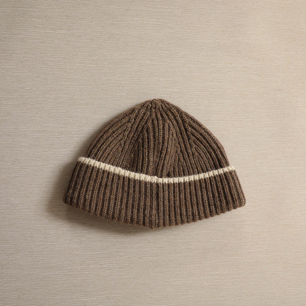 Wool fisherman beanie