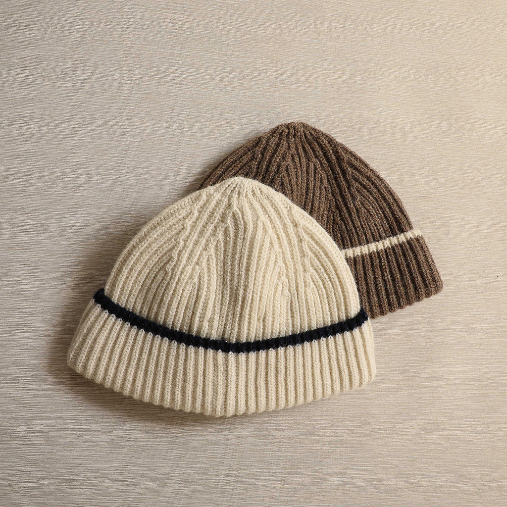 Wool fisherman beanie