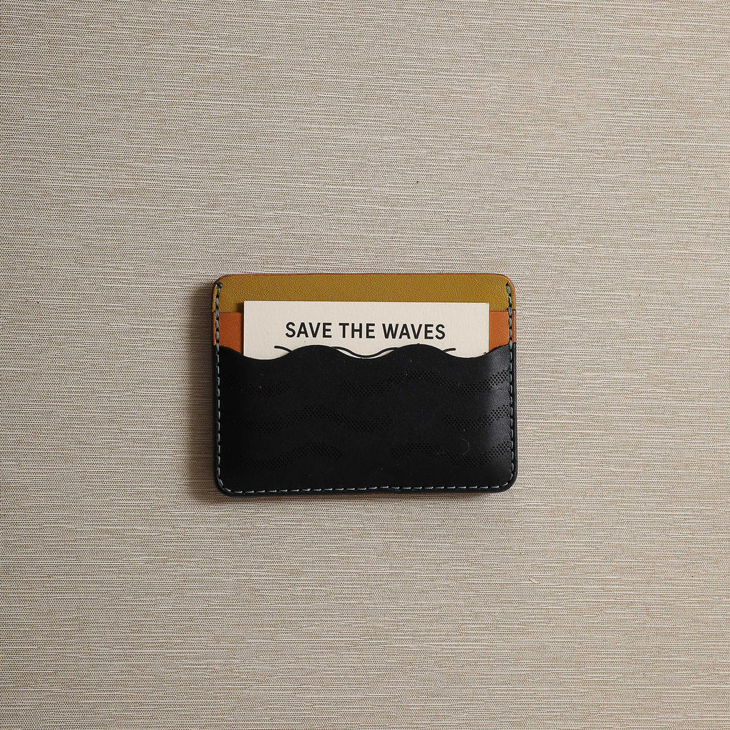 Save the waves half wallet