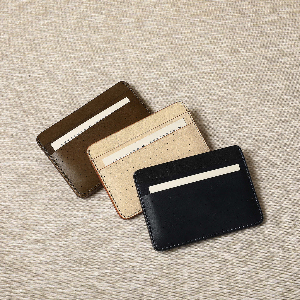 Leather card case