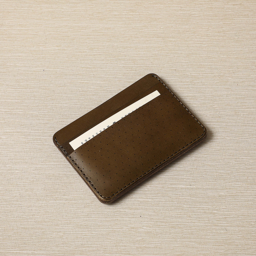 Leather card case