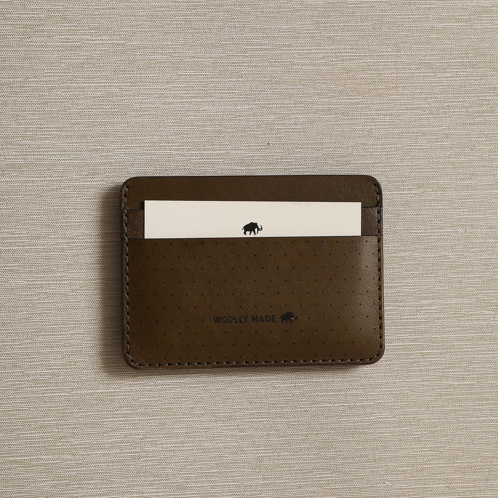 Leather card case