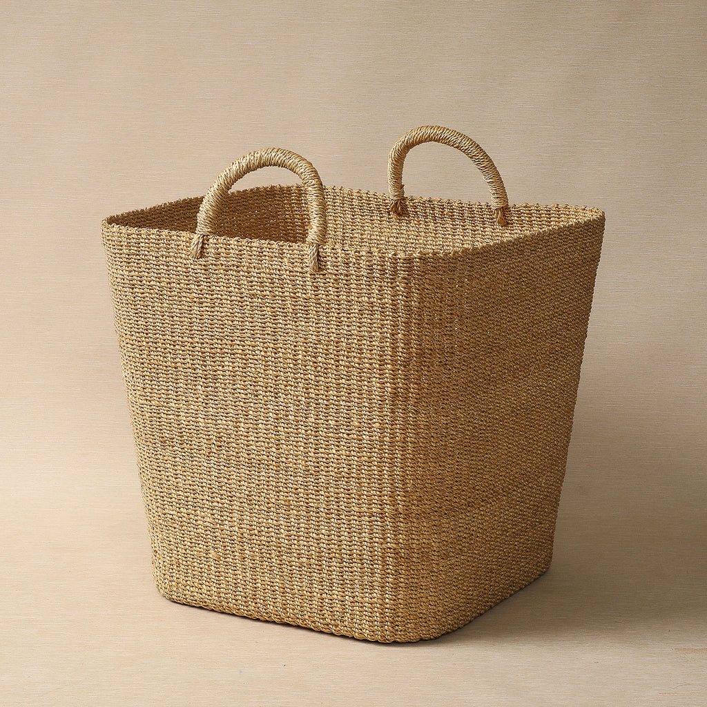 Large Square Wicker Basket