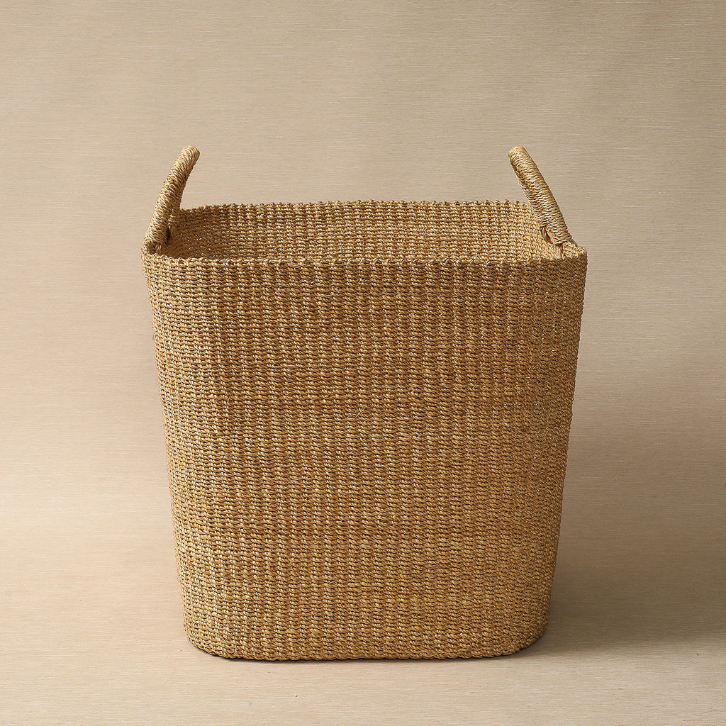 Large Square Wicker Basket