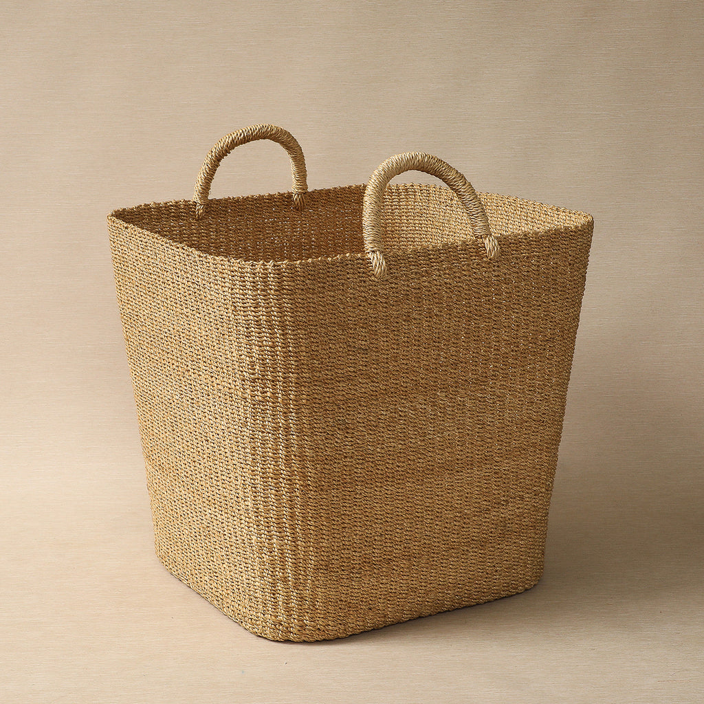 Large Square Wicker Basket