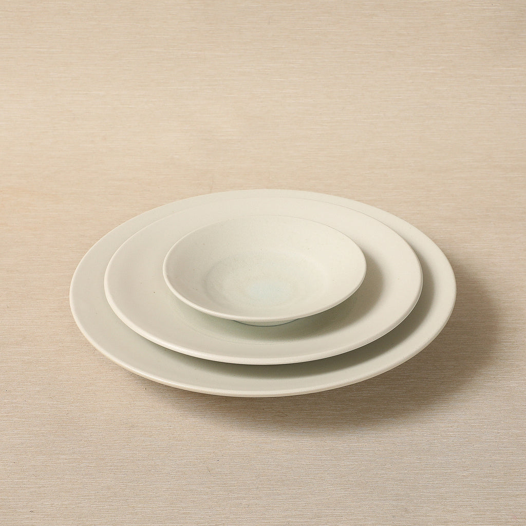 White sky series dinnerware from Japan