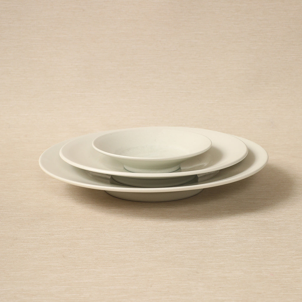 White sky series dinnerware from Japan