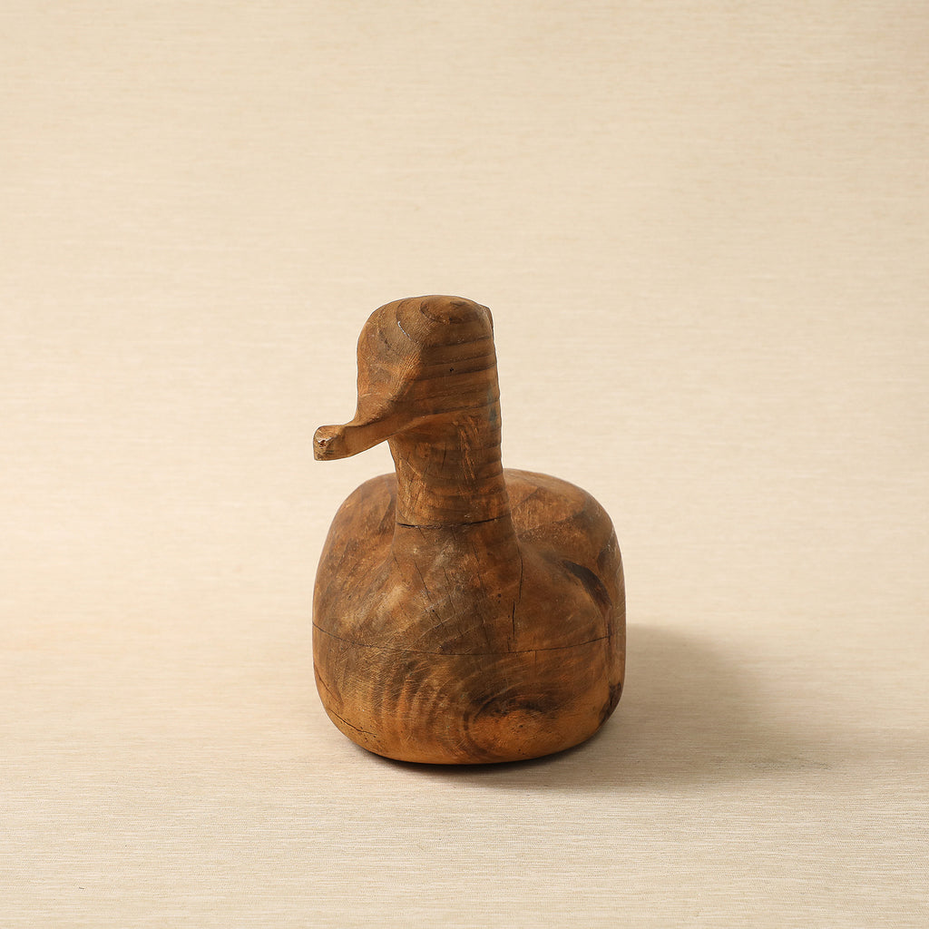 Vintage carved duck decoy