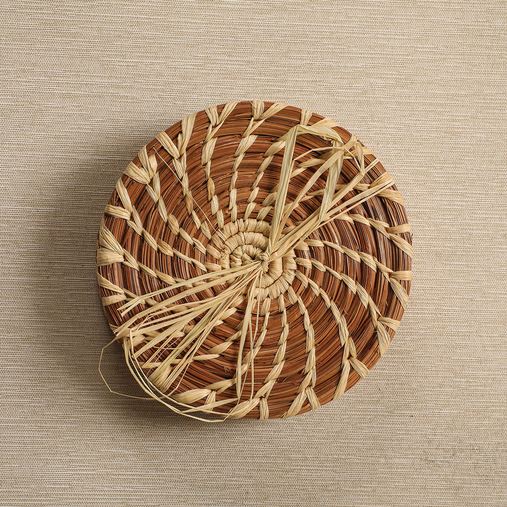 Pine needle coaster set of four