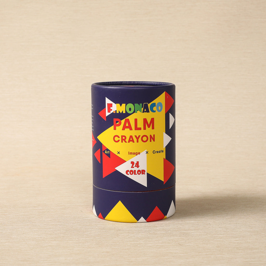 Flower Monaco Palm Crayons - 24 colors