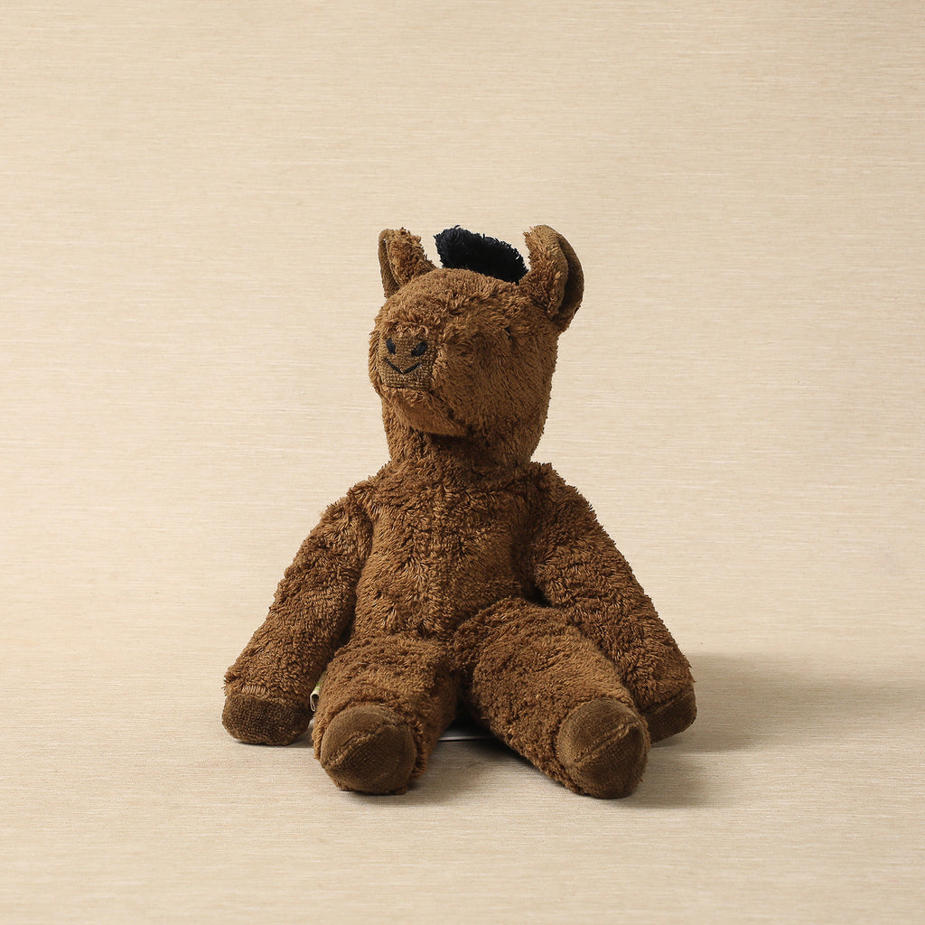 Senger stuffed brown horse