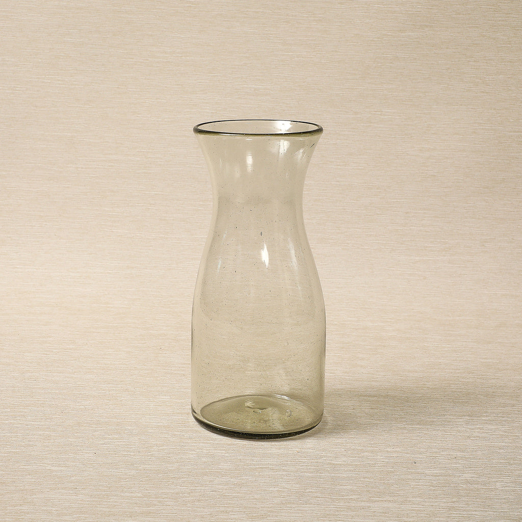 Recycled glass 1 liter carafe