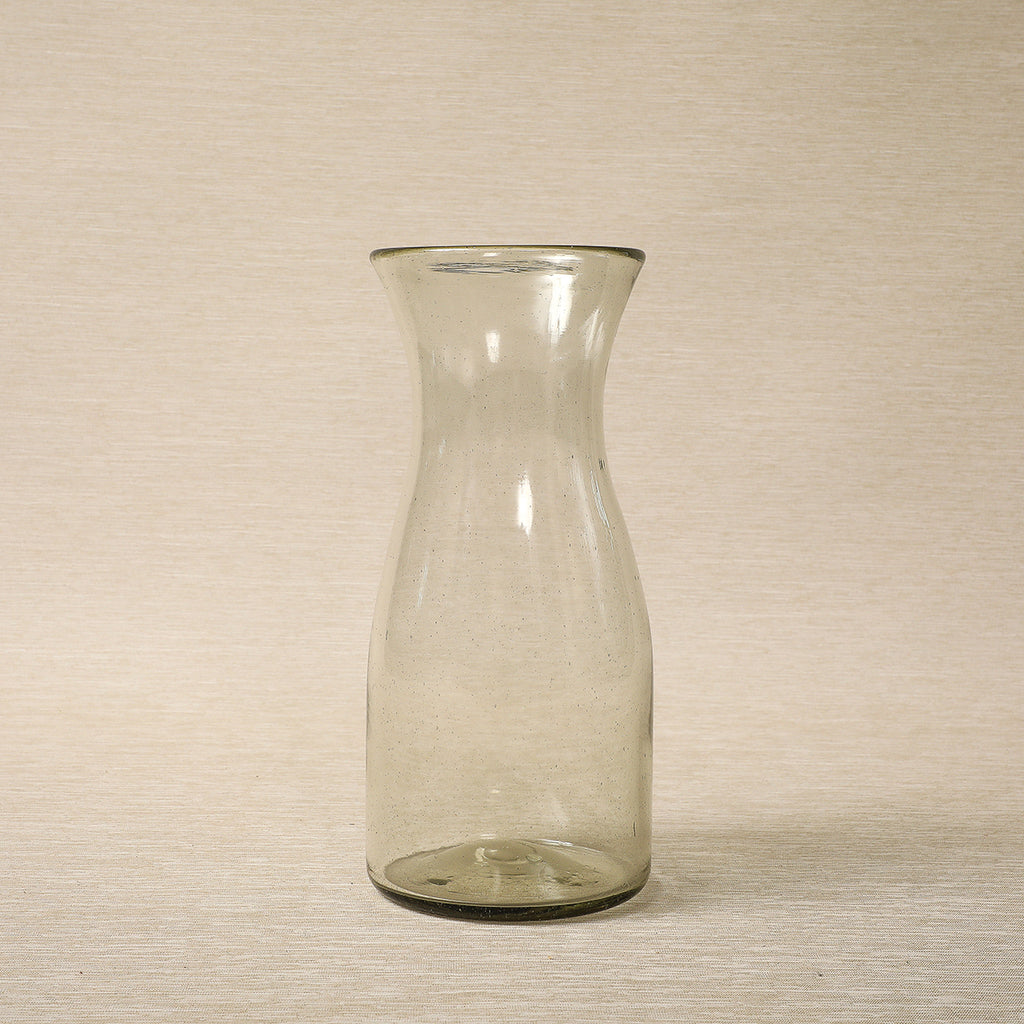 Recycled glass 1 liter carafe