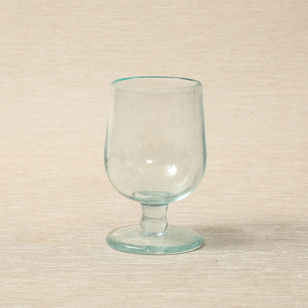 Low pedestal Muscat wine glass