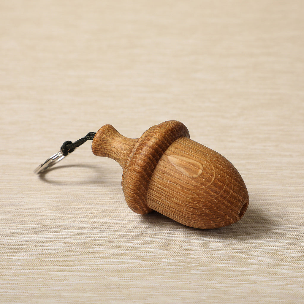 Oak acorn key chain