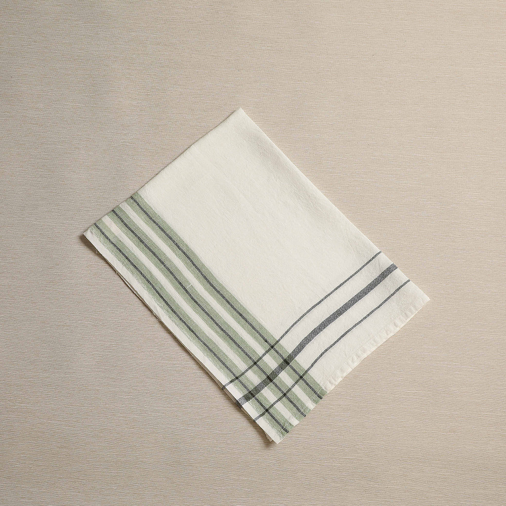 Brogue stripe towel