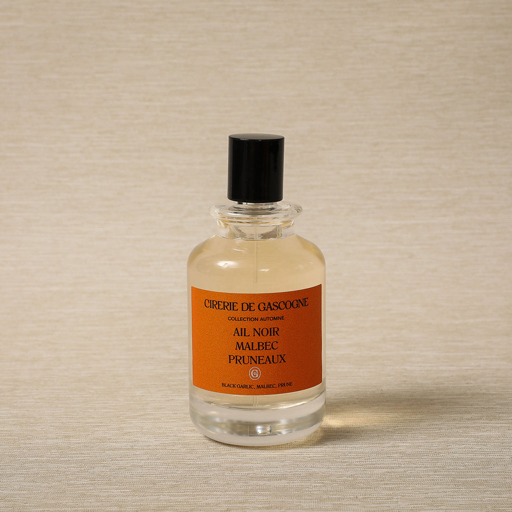 Armagnac, saffron and leather room spray