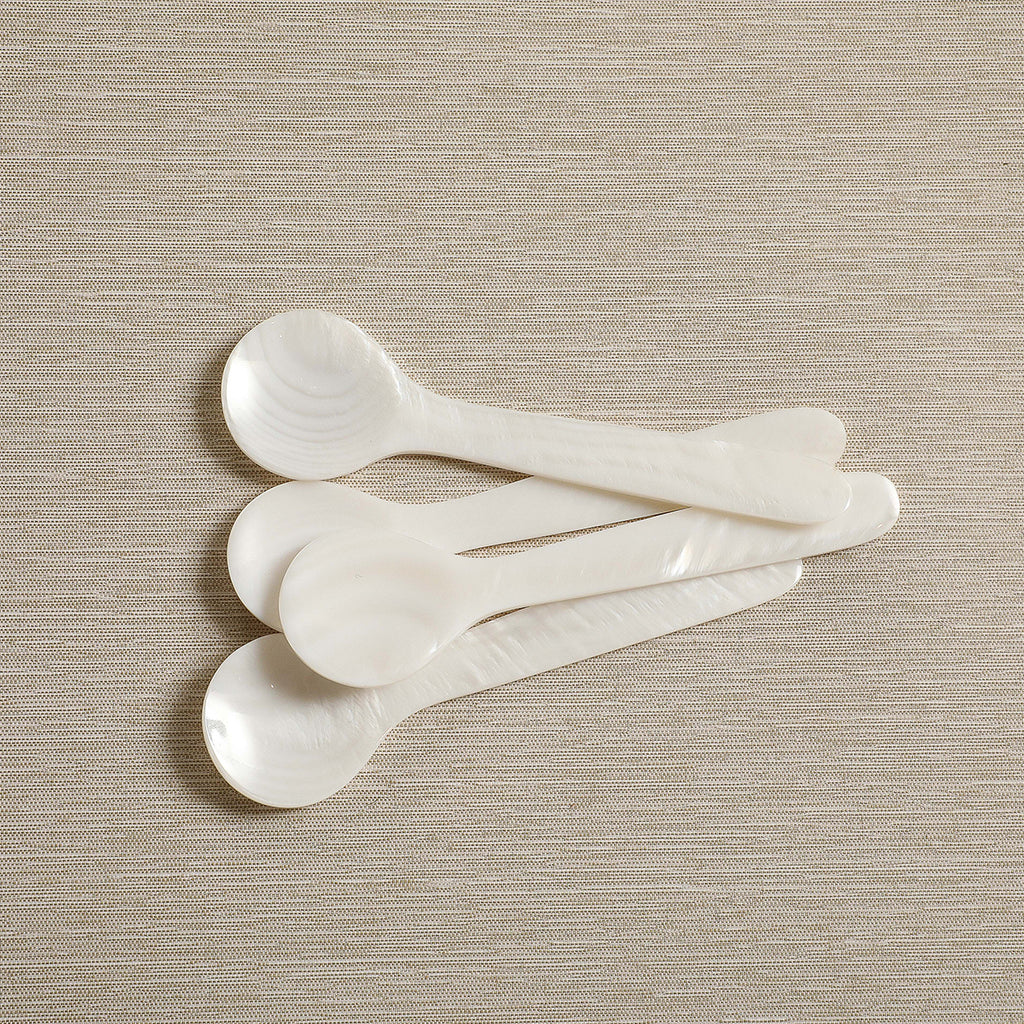 Shell spoon, set of 4