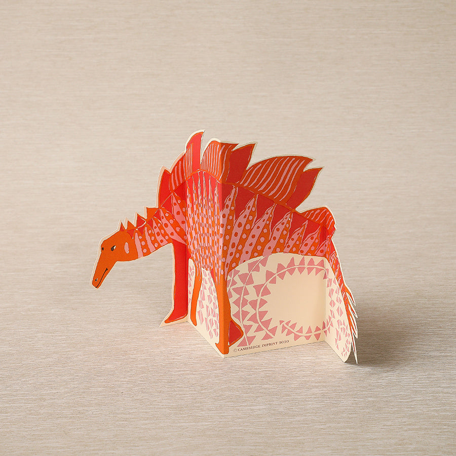 Stegosaurus Foldy Card