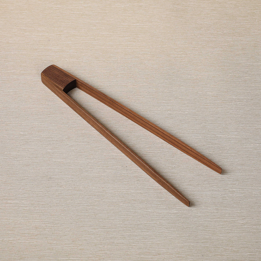 Walnut tongs