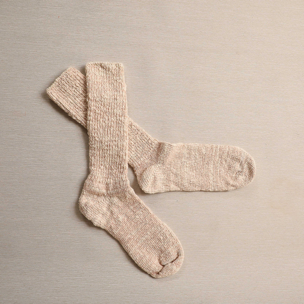 Pink Garabou Organic Cotton Slipper Socks