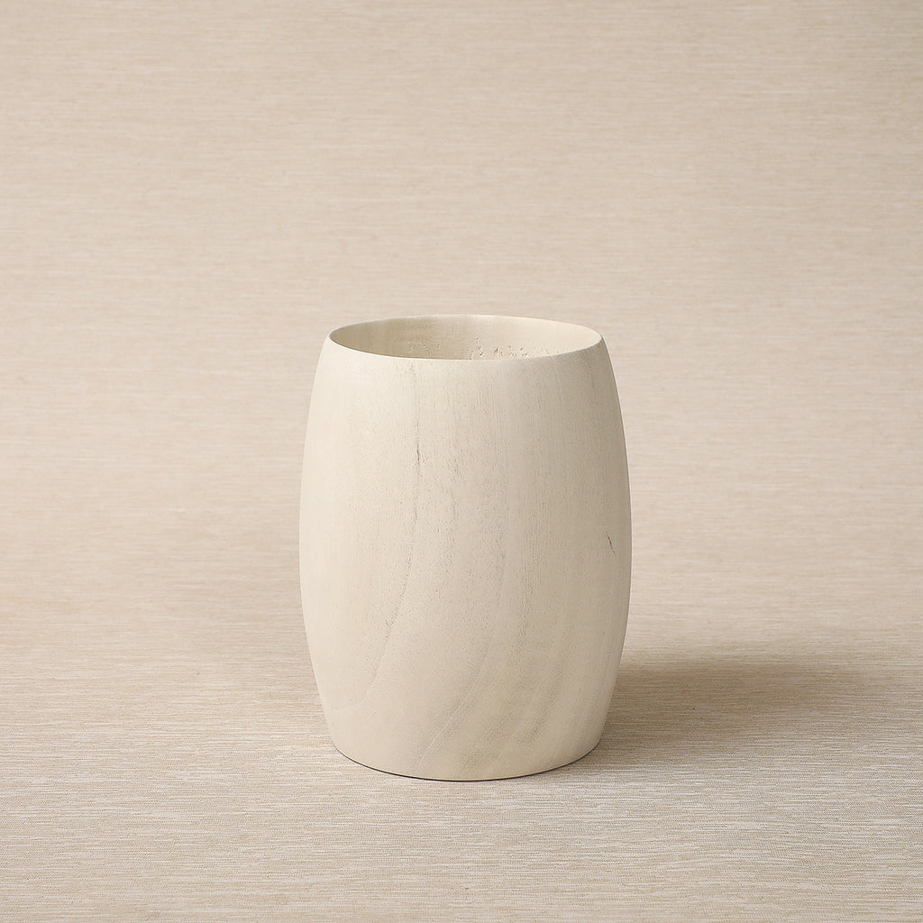 Bleached  Cedar vase